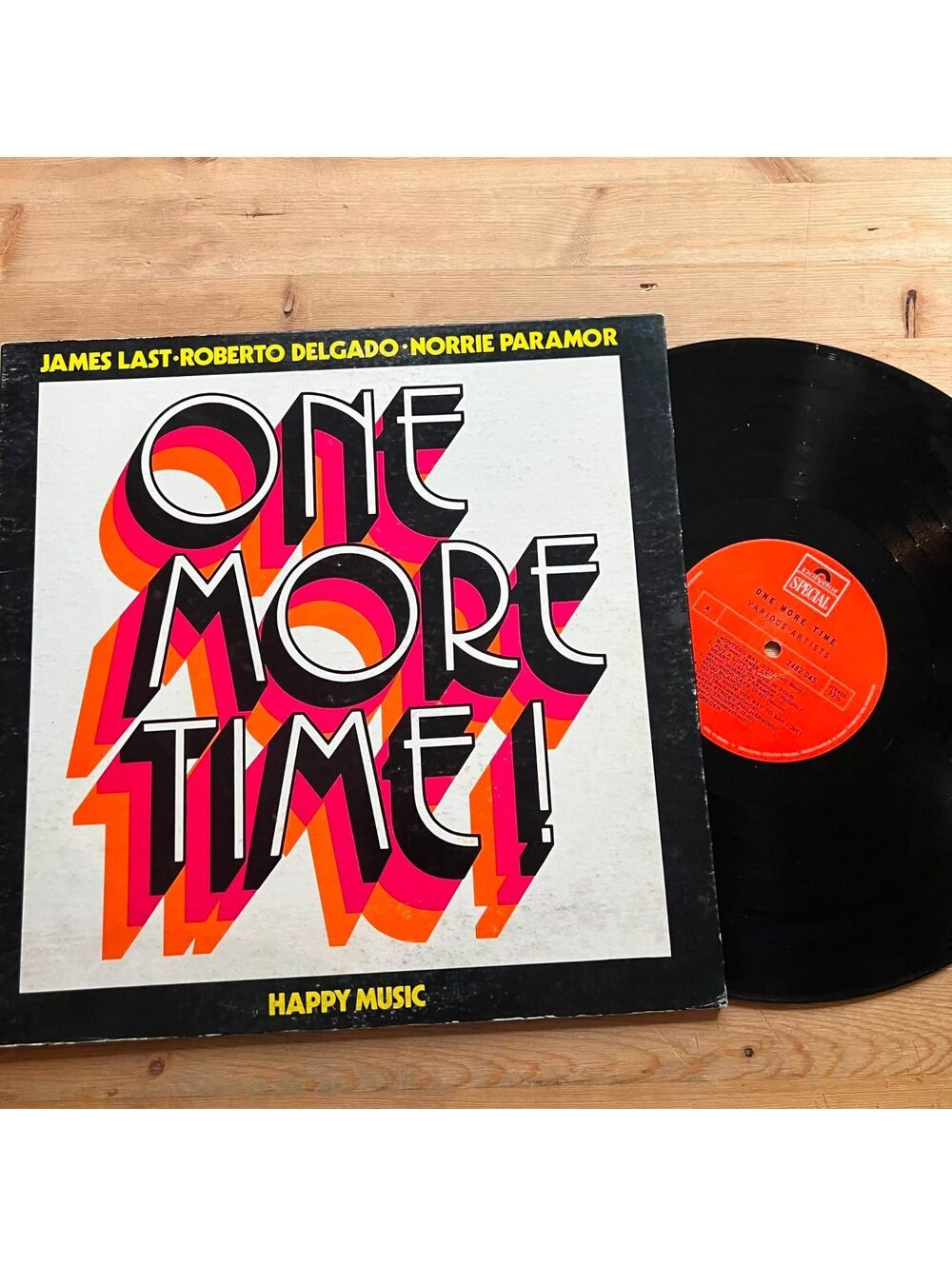 Various - One More Time Happy Music 33rpm VG+ VR26